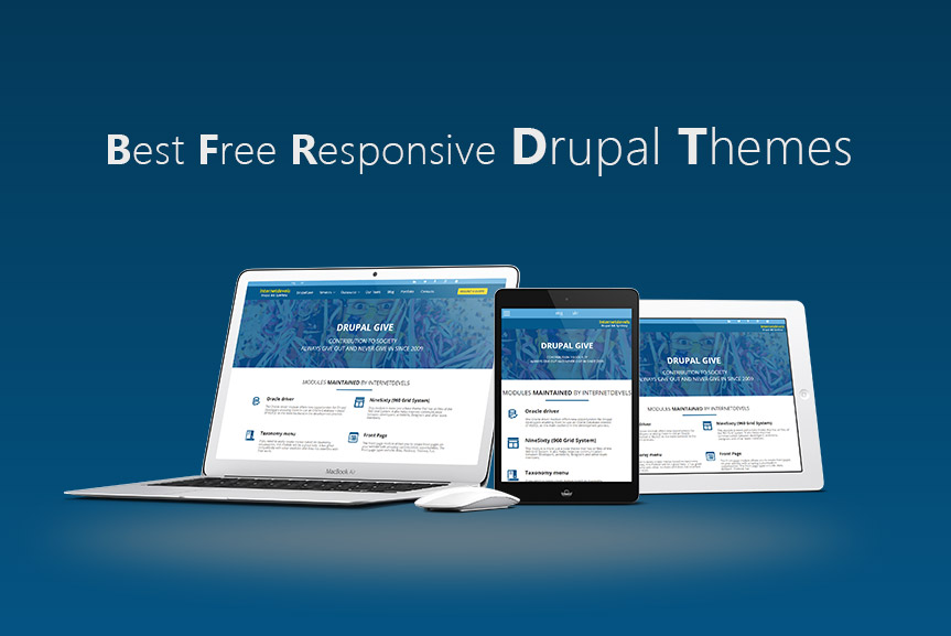 Best Free Responsive Drupal Themes 2015 
